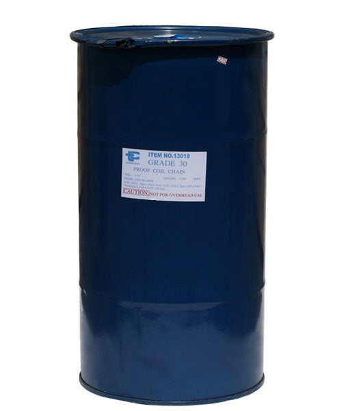 Grade 100 Alloy Chain - Blue Laquer Full-Drums