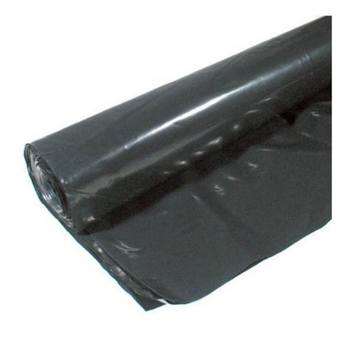 20' x 100' 10 Mil BLACK PLASTIC SHEETING