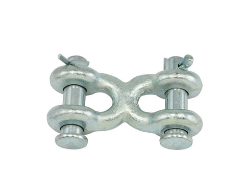 1/4" - 5/16" Grade 40 High Test Double Clevis Link - Oaks Distribution Inc