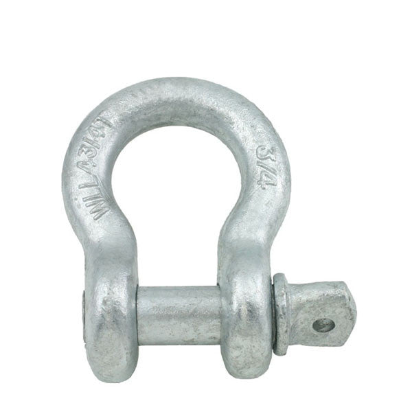 1" Screw Pin Anchor Shackles - Oaks Distribution Inc
