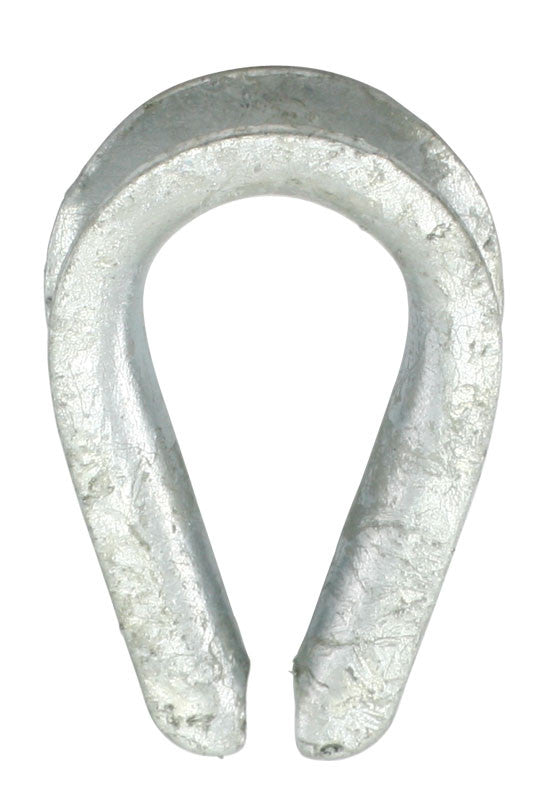 1/4" Heavy Duty Wire Rope Thimble - Oaks Distribution Inc