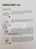 Folding KN95 Respirator Mask - 50 piece