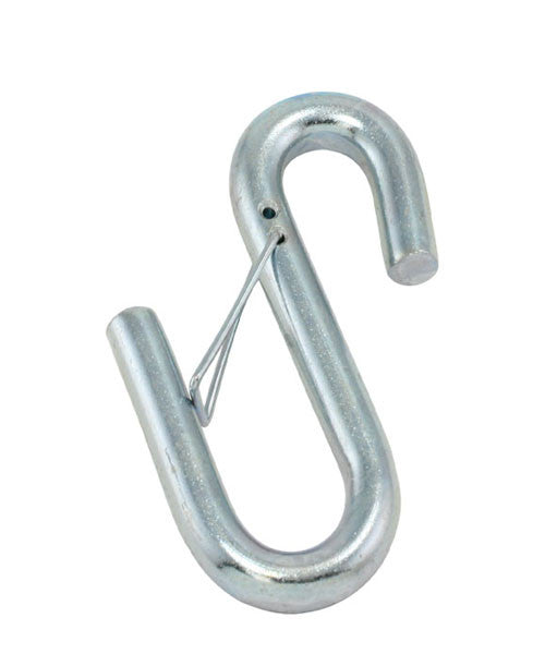 17/32" Trailer Safety "S" Hook W/ Latch - Oaks Distribution Inc