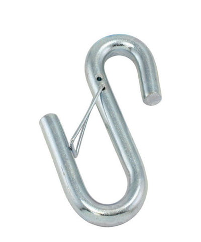 17/32" Trailer Safety "S" Hook W/ Latch - Oaks Distribution Inc
