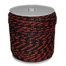 PolyPro Black & Orange Truck Rope - Oaks Distribution Inc - 1