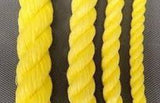 3 Strand Yellow PolyPro Rope - Oaks Distribution Inc - 2